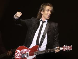 Rick Springfield at the Mohegan Sun Arena in Uncasville, Connecticut on May 19, 2024.