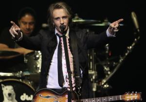 Rick Springfield at the Mohegan Sun Arena in Uncasville, Connecticut on May 19, 2024.