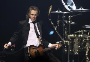 Rick Springfield at the Mohegan Sun Arena in Uncasville, Connecticut on May 19, 2024.