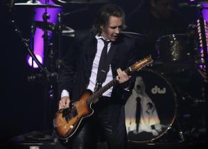 Rick Springfield at the Mohegan Sun Arena in Uncasville, Connecticut on May 19, 2024.