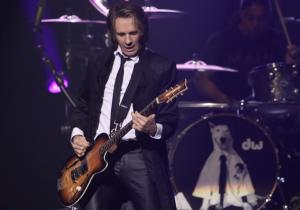 Rick Springfield at the Mohegan Sun Arena in Uncasville, Connecticut on May 19, 2024.
