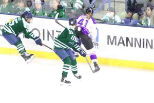 PWHL's Boston Fleet vs Minnesota Frost at the Tsongas Center in Lowell, Massachusetts on 12/4/2024.