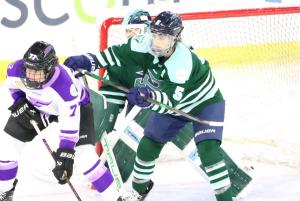 PWHL's Boston Fleet vs Minnesota Frost at the Tsongas Center in Lowell, Massachusetts on 12/4/2024.