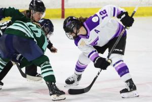 PWHL's Boston Fleet vs Minnesota Frost at the Tsongas Center in Lowell, Massachusetts on 12/4/2024.