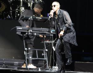 Dreion at the Mohegan Sun Arena in Uncasville, CT on December 18, 2024.