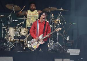 Pierce The Veil at Fenway Park in Boston, Massachusetts on 7/23/2024