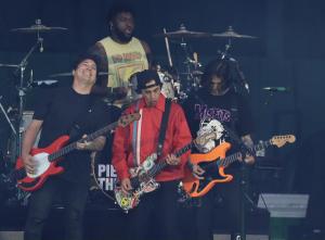Pierce The Veil at Fenway Park in Boston, Massachusetts on 7/23/2024