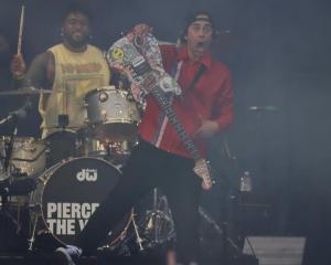 Pierce The Veil at Fenway Park in Boston, Massachusetts on 7/23/2024