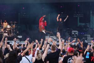 Pierce The Veil at Fenway Park in Boston, Massachusetts on 7/23/2024
