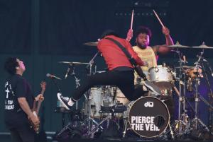 Pierce The Veil at Fenway Park in Boston, Massachusetts on 7/23/2024