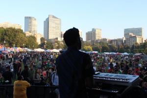 Mighty Mystic at the 2017 Boston Freedom Rally