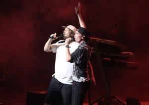 Stick Figure at Xfinity Center in Mansfield, MA on August 3, 2024