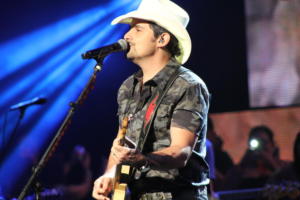 Brad Paisley on his Brad Paisley World Tour at Xfinity Center in Mansfield, MA