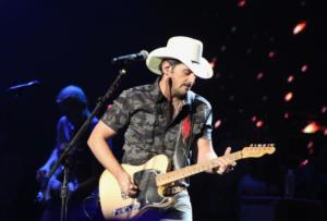 Brad Paisley on his Brad Paisley World Tour at Xfinity Center in Mansfield, MA