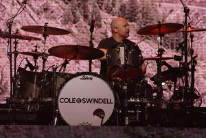 Cole Swindell at the Mohegan Sun Arena in Uncasville, CT on February 6, 2025.