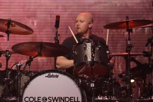 Cole Swindell at the Mohegan Sun Arena in Uncasville, CT on February 6, 2025.