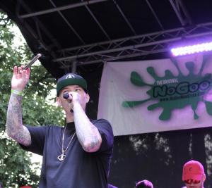 Paul Wall and Baby Bash at the 2017 Boston Freedom Rally