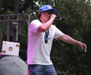 Paul Wall and Baby Bash at the 2017 Boston Freedom Rally