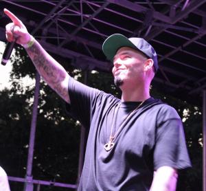 Paul Wall and Baby Bash at the 2017 Boston Freedom Rally