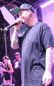 Paul Wall and Baby Bash at the 2017 Boston Freedom Rally