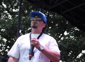 Paul Wall and Baby Bash at the 2017 Boston Freedom Rally