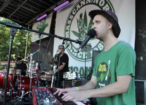 The Elovaters at the 2017 Boston Freedom Rally