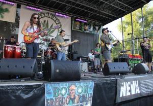 The Elovaters at the 2017 Boston Freedom Rally